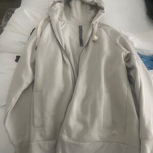 Vuori Oversized Zip Up Hoodie